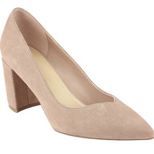 NIB Marc Fisher Suede Caitlin Pump in women's 8M